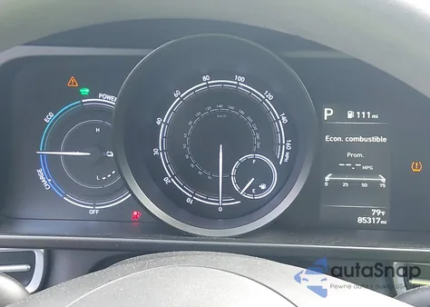 2023 Hyundai Elantra Hybrid Blue из США, поврежденный, VIN KMHLM4AJ2PU085065